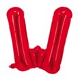 thumbnail image 1 of Globo de aluminio de imitación de letra roja fina de 16 pulgadas, globo de película de aluminio para decoración de bodas de color rojo rosa, 1 of 6
