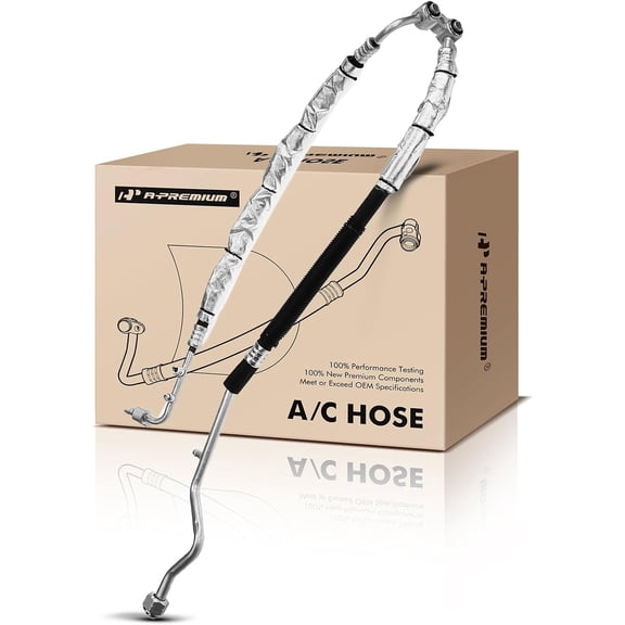 A-Premium A/C Manifold Suction and Discharge Line Hose Assembly Compatible with Chevrolet Cavalier Pontiac Sunfire 1996-2002 L4 2.2L