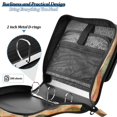 thumbnail image 4 of FORMRS Zipper Binder with Shoulder Strap 2-inch Ring 500 Sheet Capacity File Bag, Abstract Wavy Landscape, 4 of 5