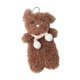 thumbnail image 1 of Estuche para lápices con forma de perro, bolsa de papelería con forma de animal, multiusos, novedosa, con cierre de cremallera, para la Osito de peluche, 1 of 9