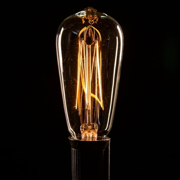 (Box of 25) ST40 Lantern Edison C9 Base Light Bulbs