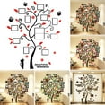 thumbnail image 1 of CAROOTU 3D Acrylic Crystal Wall Sticker Adhesive DIY Stereo Photo Frame Tree Pattern Wear Resistant Home, 1 of 6