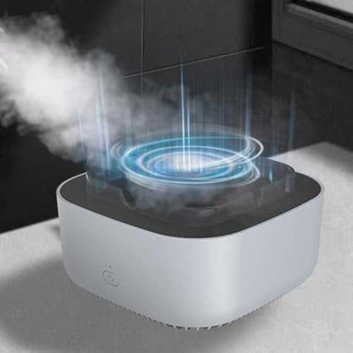 Clean Air Ashtray, Smokeless Ashtray Indoor, Cleanair Ashtray, 2 in 1 Multifunctional Cleanair Ashtray, Smart Electronic Ashtray for Quickly Removal Odors at 360 Degrees (Grey) Grey Grey
