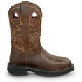 thumbnail image 2 of SR Max Men's Dark Brown Carthage MaxTRAX Steel Toe Waterproof Wellington (11.5 EW), 2 of 5