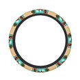 thumbnail image 1 of Balery Cool Camel Oasis Vibes Fundas elásticas antideslizantes para volante, funda protectora universal para hombre y mujer, 15 pulgadas, accesorios para coche., 1 of 6