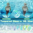 thumbnail image 4 of Gafas de natación Freela para niños de 6 a 14 años con cubierta nasal antivaho, 4 of 5