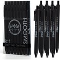 thumbnail image 1 of czcpp-Gel Stylos pour Journalisation et Prise de Notes - Noir Lot de 8, 0.7 mm Pointe Moyenne, Écriture Fluide, Sans Bavure, Stylos Rétractables Sans Purge, 1 of 4