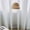 Log color, variant on White Lamp Shade Simple Small Drum Linen Lampshade Replacement Floor Lamp Shade Retro Lamp Cover for Table Lamps Floor Lamps Chandelier Lamp