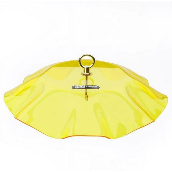 Birds Choice 13" Acrylic Bird Feeder Weatherguard, Yellow