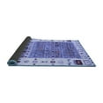 thumbnail image 2 of Ahgly Company Indoor Rectangle Abstract Blue Contemporary Area Rugs, 4' x 6', 2 of 4