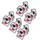 thumbnail image 3 of uds Poker Ace parche para ropa planchar en naipes apliques DIY camiseta pegatina de tela, 3 of 5