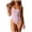 Pink, variant on Women's Square Neck Shaping Bodysuit with Spaghetti Straps, Smooth One Piece Base Layer for Dresses, Skirts, Jeans, and Daily Wear