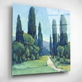 thumbnail image 3 of Epic Art 'Cypress Path II' by Tim O'Toole, Acrylic Glass Wall Art, 12"x12", 3 of 7