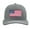 Heather Grey/White, variant on Mens Trump  47th USA MAGA Flag Mesh Back Trucker Hat-Heather Grey/American Flag