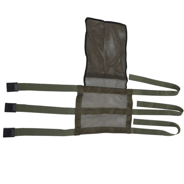 Universal Treestand Seating with Storage Pouch, Adjustable Tree Stand Replacement, Breathable Mesh Fabric, Fits All Ladder Stand, Lightweight, Easy Install and Remove