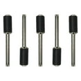 thumbnail image 3 of HLONK 5 Pcs Rubber Mandrel 1/8inch Grinder Drum Sandpaper Circle Kit for Rotary Tool, 3 of 7