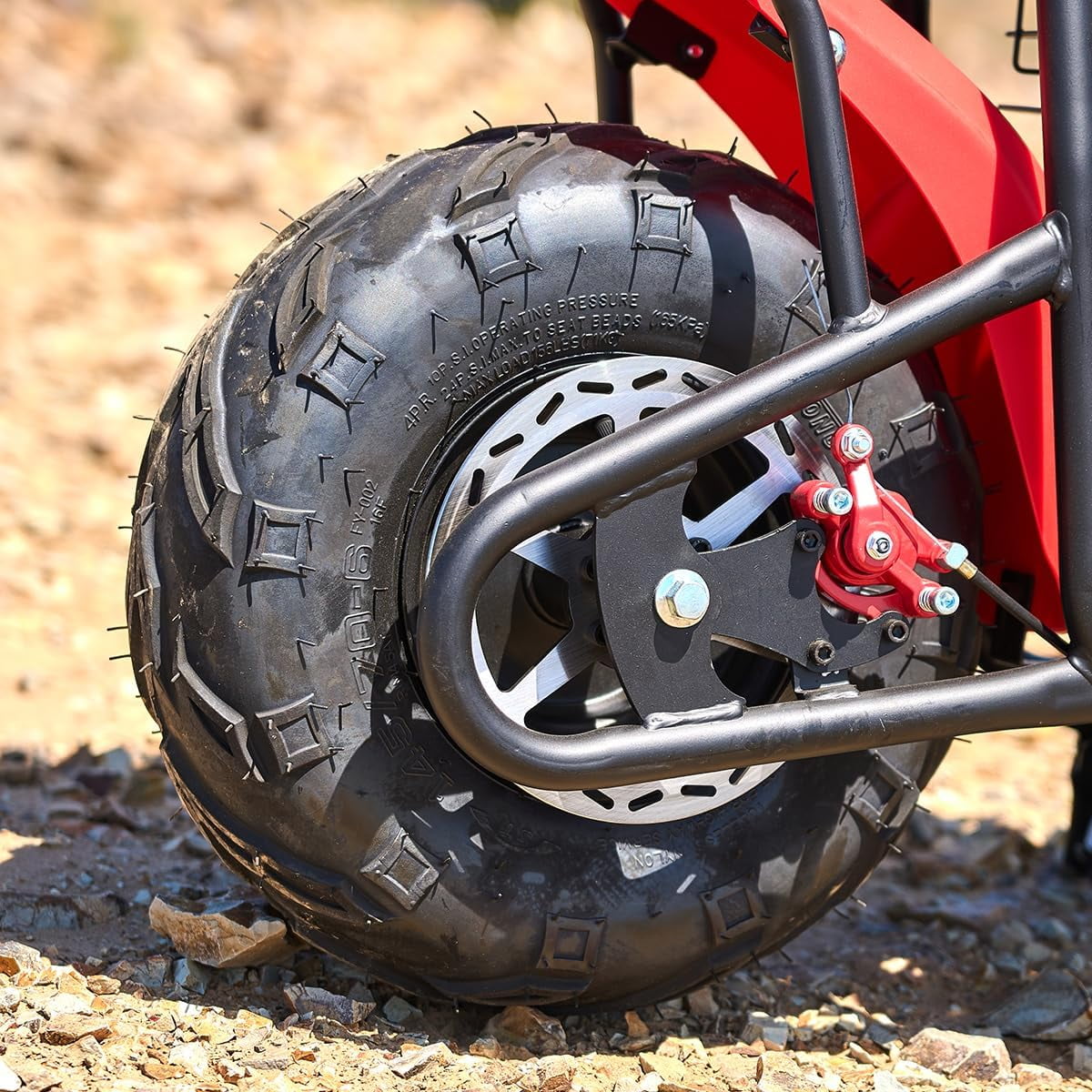 XtremepowerUS Pro Series 99cc Mini Bike, Gas Powered, Red/Black, EPA RoHs Compliant
