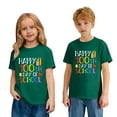 thumbnail image 2 of Shadoumai Kids 100 Days of School Shirt for Boys Girls Funny 100th Day of School Toddler Short Sleeve Shirts 3-9T, 2 of 7
