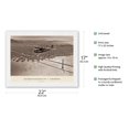 thumbnail image 2 of China Clipper (Martin M-130) - Over San Francisco 1939 - Pan American Airways - Vintage Aviation Poster by Clyde Sunderland - Japanese Unryu Rice Paper Art Print (Unframed) 17 x 22 in, 2 of 4
