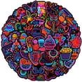 thumbnail image 2 of Paquete de pegatinas Neon Aesthetic, 50 unidades, estilo Creative Ins, vinilos, 2 of 2