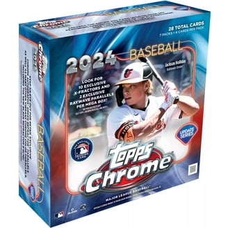 2024 Topps Chrome Update Series Baseball Jumbo Box - Walmart.com