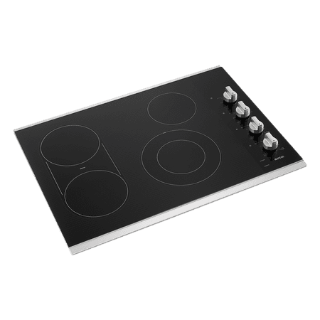 Maytag - 30" Built-In Electric Cooktop - Stainless Steel