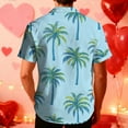thumbnail image 6 of Awdenio Hawaiian Shirt for Men Beach Vacation Summer Short Sleeve Button Down Mens Shirts Casual Stylish, 6 of 9