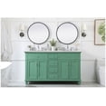 thumbnail image 6 of Elegant Lighting Vf12360d-Vw Otto 60" Free Standing Double Basin Vanity Set - Off White, 6 of 7