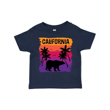 

Inktastic California Sunset Vacation Beach Gift Toddler Toddler Girl T-Shirt