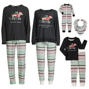 Derek Heart Men's Dachshund Holiday Matching Family Pajamas Set, 2-Piece, Sizes S-2XL