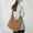 Brown, variant on Cute Messenger Bag for School Vintage Black Canvas Crossbody for Women Shoulder Laptop Bag
