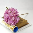 thumbnail image 4 of Hot Hydrangeas Flowers Bouquet Bridal Wedding Decoration Real Latex Home Floral Arrangement, 4 of 5