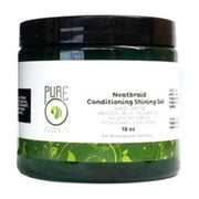 PureO Natural Neatbraid Conditioning Shining Hair Gel - 8oz