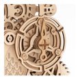 Robotime ROKR Owl Clock LK503 BatteryDriven Mechanical Gears 3D Wooden