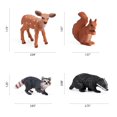 thumbnail image 3 of Figuras de juguete UANDME Forest Animals Babies 16 piezas para niños, 3 of 7