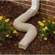 Amerimax 85014 Tan Flex A Spout Adjustable Downspout Extension