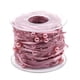 thumbnail image 2 of Cinta de encaje transparente con cuentas de perlas de 10 metros para decoración de bodas DIY, color rosa Rosado, 2 of 6