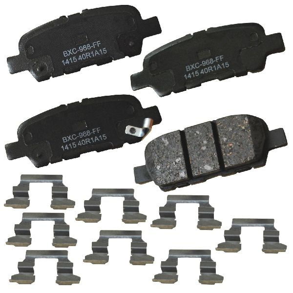 GOPARTS Replacement for 20112017 Nissan Juke Rear Disc Brake Pad Set