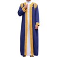 thumbnail image 1 of Men's Modern Middle Robe Thobe for Daily Wear – Long Sleeve Kaftan Tunic for Relaxed Comfort and Everyday Style, 1 of 6