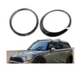 thumbnail image 3 of Marco de faro izquierdo de coche Anillo embellecedor de faro para Mini S R56 R57 R55 2007-2015 51137149905, 3 of 5