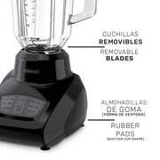 Taurus Sevilla Diamond Blender, 900W, 1.5L Glass Jar, Touch Control