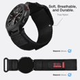 thumbnail image 2 of FL Band Compatible with Samsung Galaxy Watch 7 6 5 4 40mm 44mm/ Watch 6 4 Classic/Watch 5 Pro/Watch 3 Classic 41mm/Active 2, 20mm Nylon Replacement Sports Strap, 2 of 6