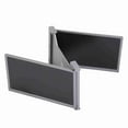 thumbnail image 2 of Extensor de pantalla dual de 15 pulgadas FHD 1080P IPS, extensor de monitor dual plegable, monitor portátil para computadoras portátiles, teléfonos móviles, gris espacial, 2 of 14