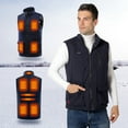 thumbnail image 2 of TFixol Chaleco calefactable de 11 zonas para hombres y mujeres al aire libre invierno cálido, 2 of 8