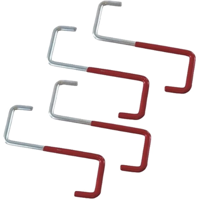 Reliable Do it Best Garage Hooks for Bike Racks, Wall Mounts, Ladders, Tools, and Storage Solutions (4 Hooks) ensuring long - lasting use