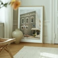 thumbnail image 6 of Lincoln Architectural 01 - Lincoln Illinois Photography Architecture Vintage Street Photography City Rural Geometric Travel Poster Oak Framed Wall Art Print 11 x 14 inches, 6 of 12