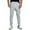 Heather Grey, variant on ProGo USA Men's Joggers Sweatpants Basic Fleece Marled Jogger Pant Elastic Waist (Black, Large)