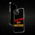 thumbnail image 6 of DistinctInk Clear Case for Apple iPhone 15 PRO (6.1" Screen) - I Slay Them With Sweetness, 6 of 9