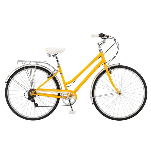 Schwinn Wayfarer 7 Hybrid Bike, 700c Wheel, Ages 14 , Mango