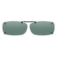 thumbnail image 3 of Solar Shield Dioptics Unisex Rectangle Fashion Sunglasses Black, 3 of 8